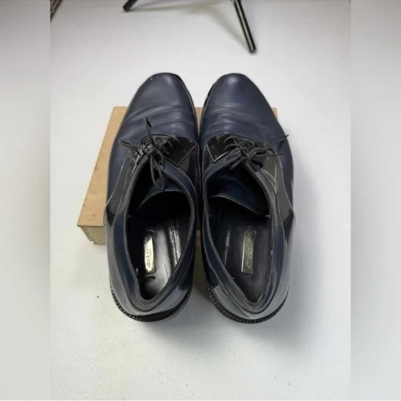 Louis Vuitton Runway Blue Leather
Metal Palace
Derby Shoes Sz 9 - Picture 9 of 15